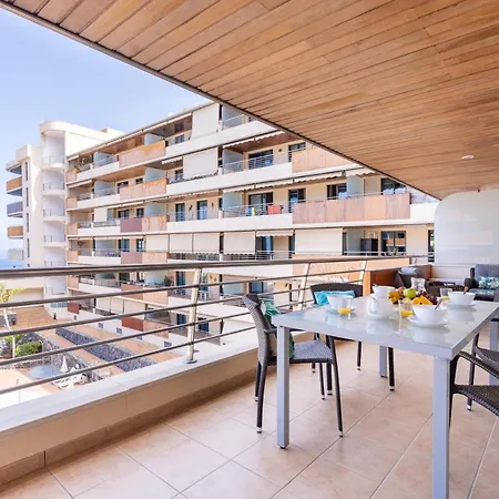 Lägenhet Home2book Stunning Sea Views & Pool Gigantes